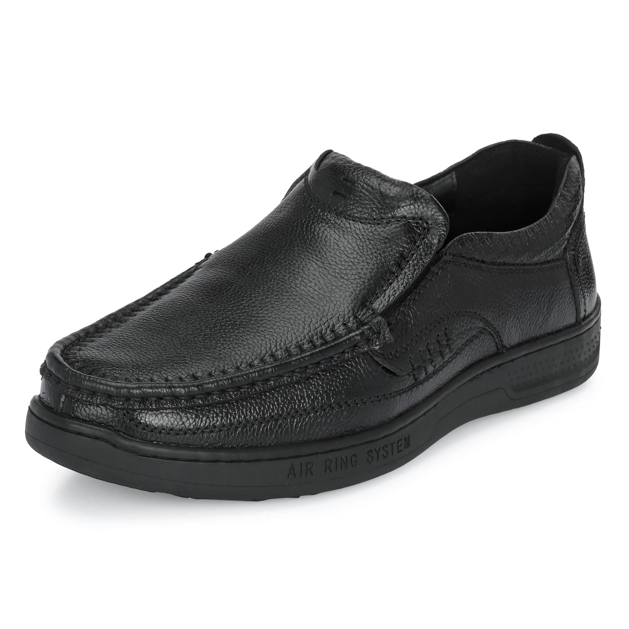 Blue Leather Shoe for men